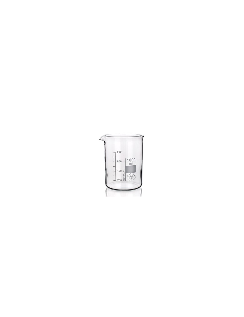 BECHER VERRE SIMAX FORME HAUTE AVEC BEC 3000 ML
