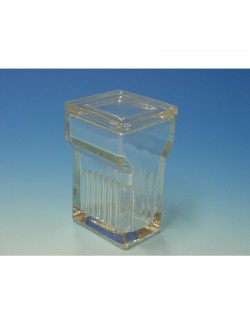 CUVE À COLORATION VERRE HELLENDAHL 8 LAMES AVEC COUVERCLE