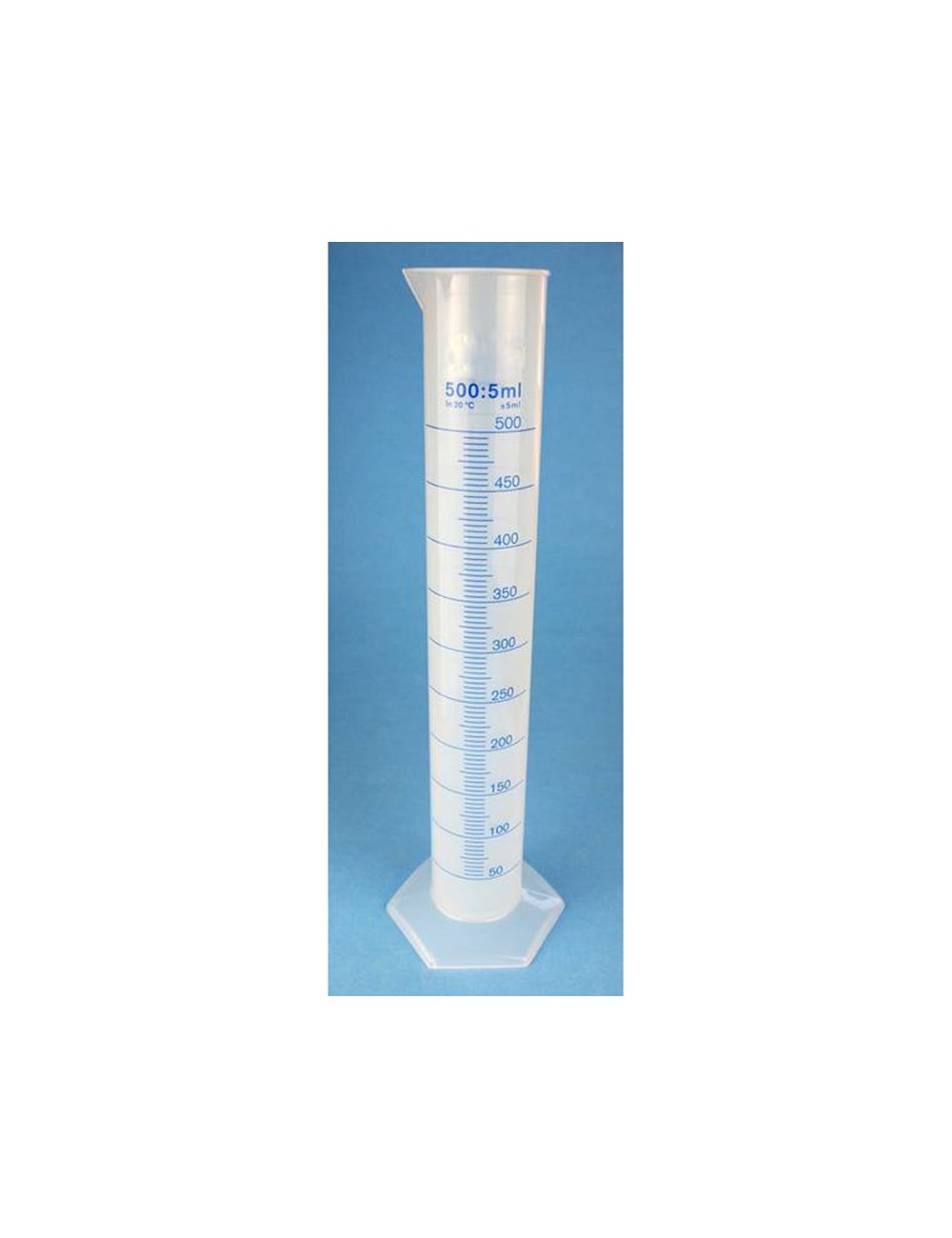 EPROUVETTE PLASTIQUE TPX/SAN 10 ML