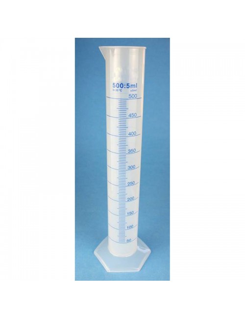 EPROUVETTE PLASTIQUE TPX/SAN 250 ML