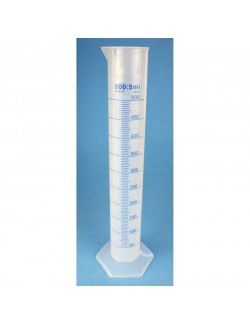 EPROUVETTE PLASTIQUE TPX/SAN 500 ML