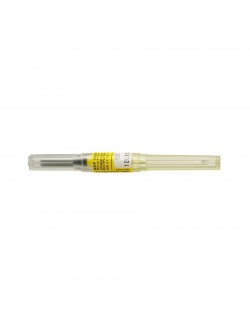 AIGUILLE MULTIPLE VACUTEST 20G 25 MM 9/10 JAUNE (X 100)
