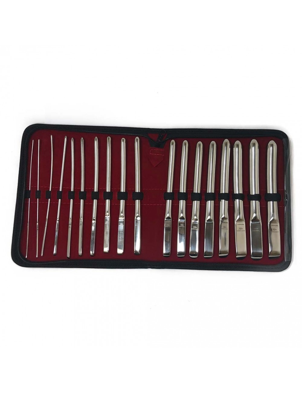 BOUGIE HEGAR DOUBLE INOX 20 CM SERIE DE 15 PCS: N°1/2 A N°29/30