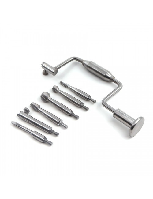 PERFORATEUR A MAIN HUDSON 4 FRAISES + 1 RALLONGE