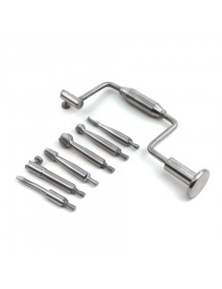 PERFORATEUR A MAIN HUDSON 4 FRAISES + 1 RALLONGE