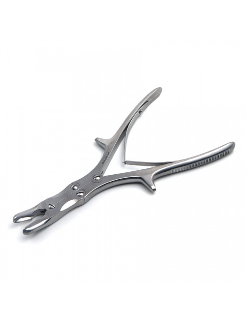 PINCE GOUGE LUER 4 ARTICULATIONS DROITE 27 CM - MORS 8 MM