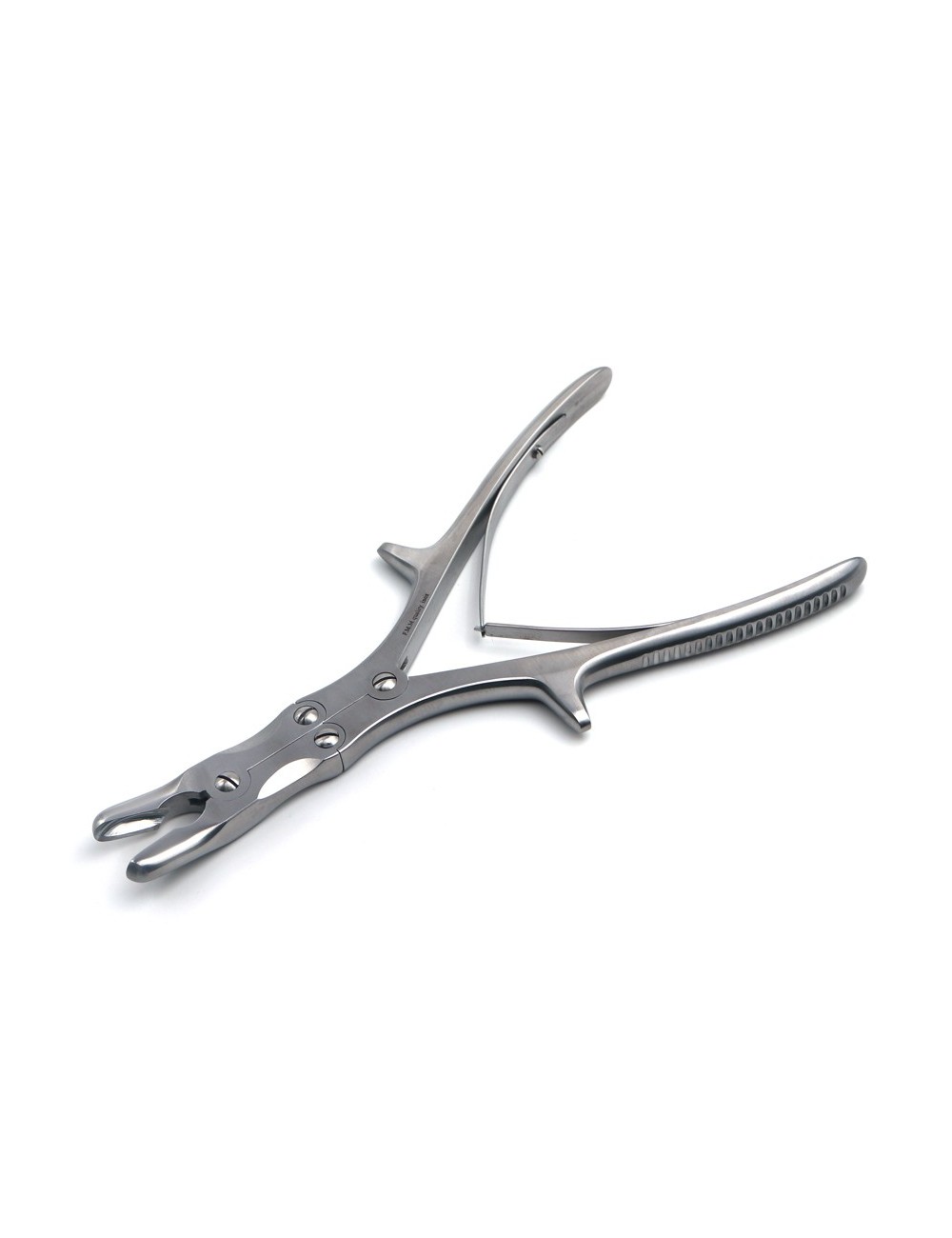 PINCE GOUGE LUER 4 ARTICULATIONS DROITE 27 CM - MORS 8 MM