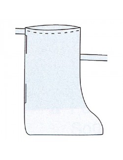 BOTTES CHIRURGIEN CRETONNE (LA PAIRE)