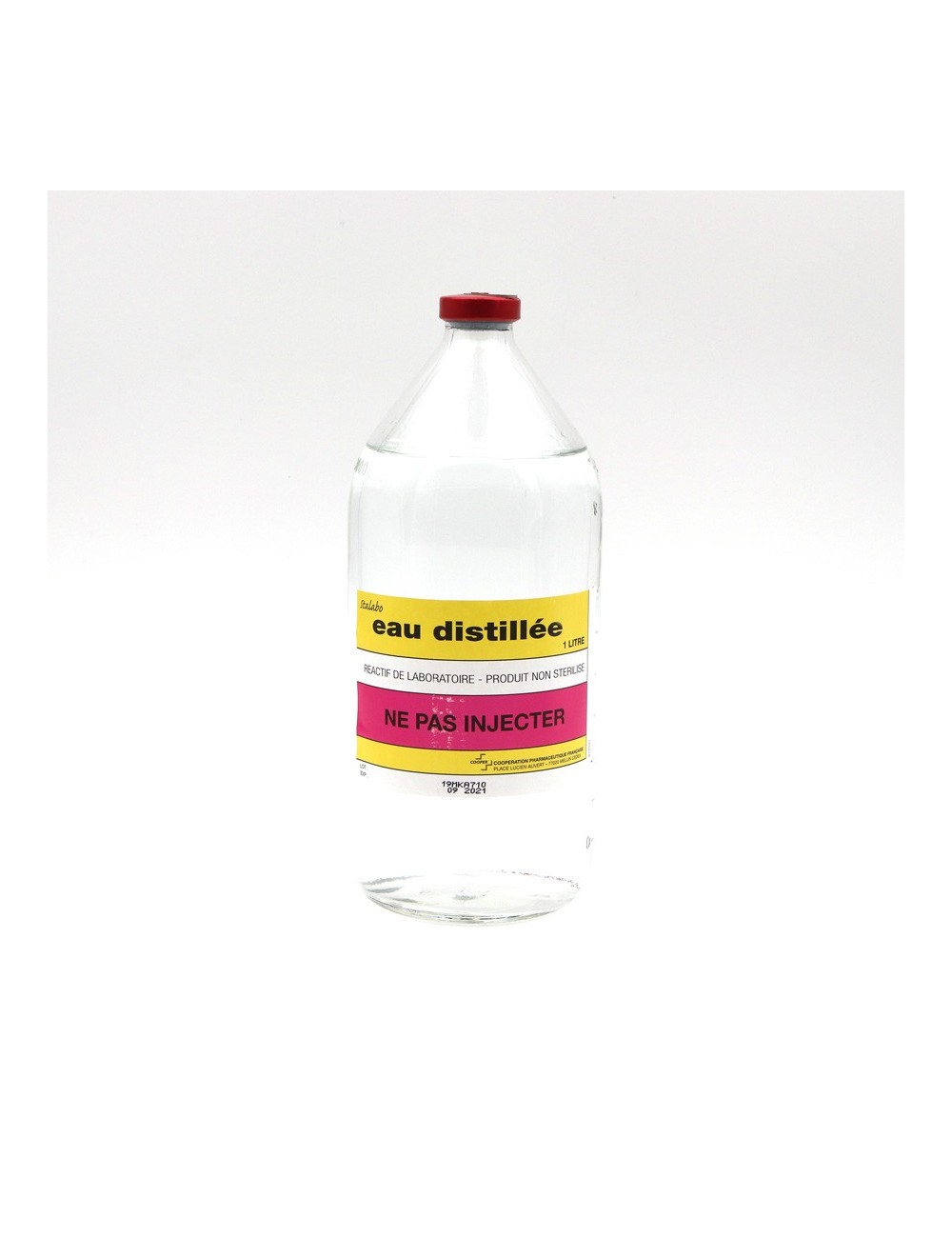 EAU DISTILLEE    6 X 1 LITRE