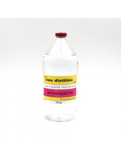 EAU DISTILLEE    6 X 1 LITRE