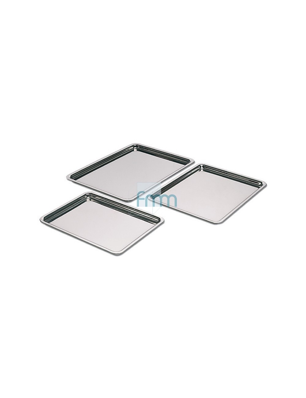 PLATEAU INOX PETITE TAILLE 20 X 10CM X 1,5 CM