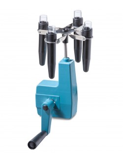 CENTRIFUGEUSE A MAIN + ROTOR + 4 TUBES VERRES FC 16 X 100 MM