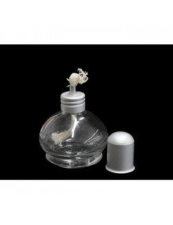 LAMPE A ALCOOL VERRE 100 ML, SECURISEE + MECHE