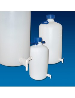 BONBONNE PLASTIQUE AVEC ROBINET 5 L
