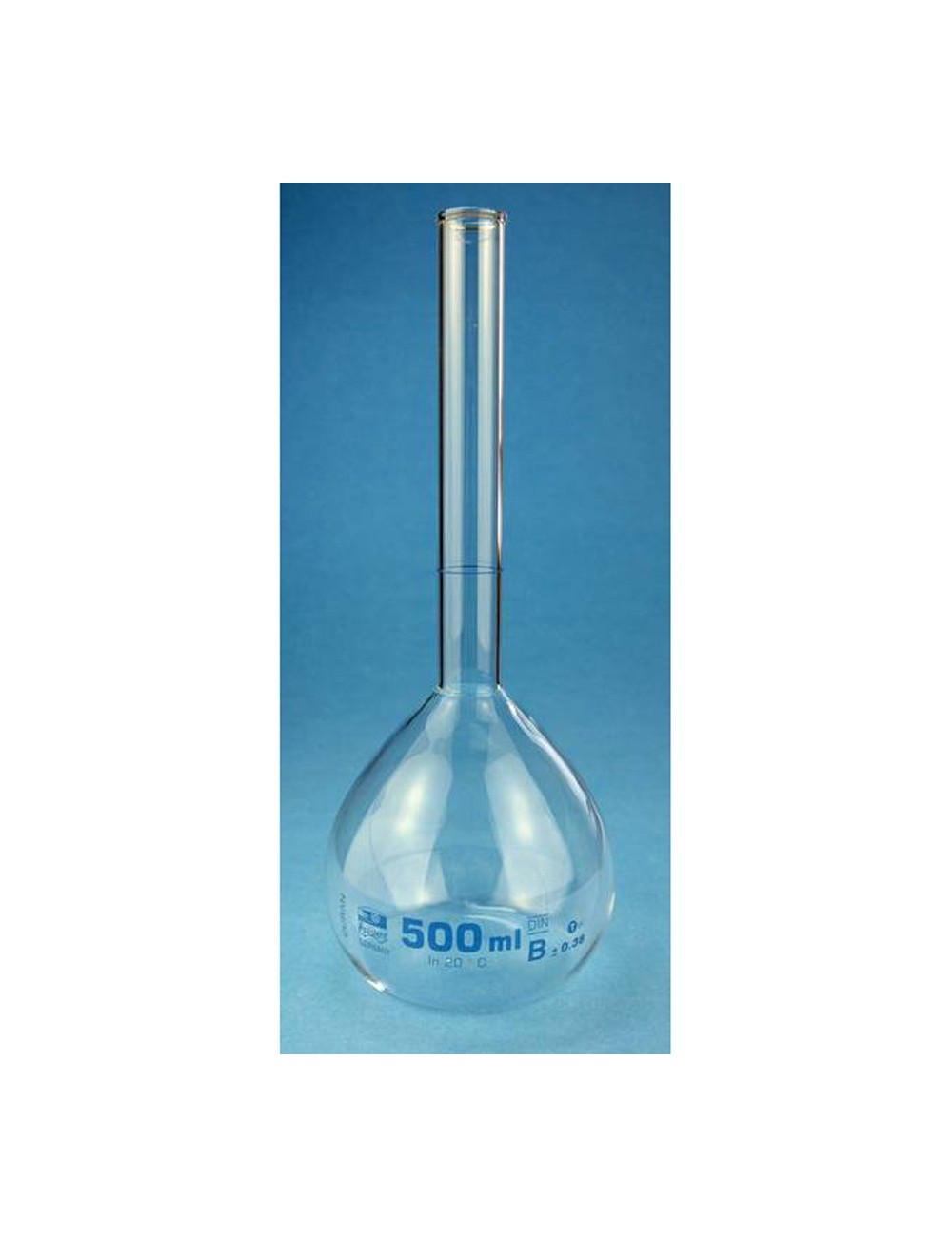 FIOLE JAUGEE COL OUVERT  500 ML