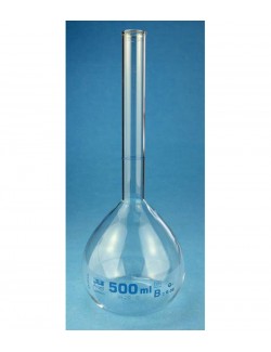 FIOLE JAUGEE COL OUVERT  500 ML