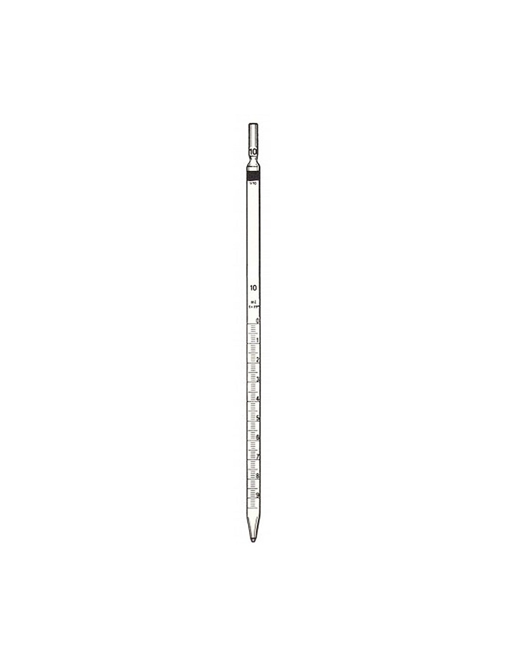 PIPETTE GRADUEE VERRE 1 ML 1/10 ECOULEMENT TOTAL