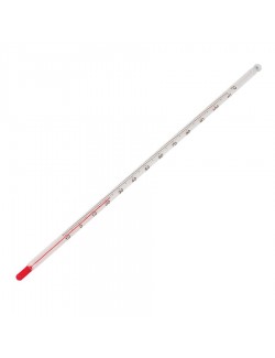 THERMOMETRE LABO. GRADUE 1° LIQUIDE ROUGE  -20° + 110°C