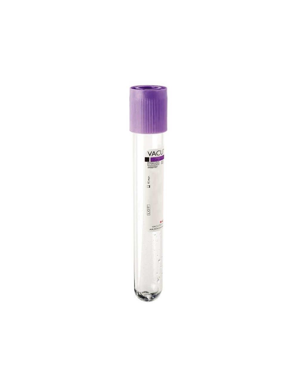 TUBE PRELEVEMENT VACUTEST 10ML EDTA K2 (100)