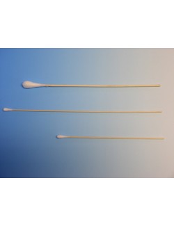 ECOUVILLON BOIS NS 15CM EMB.COTON D.5,5MM (X 100)