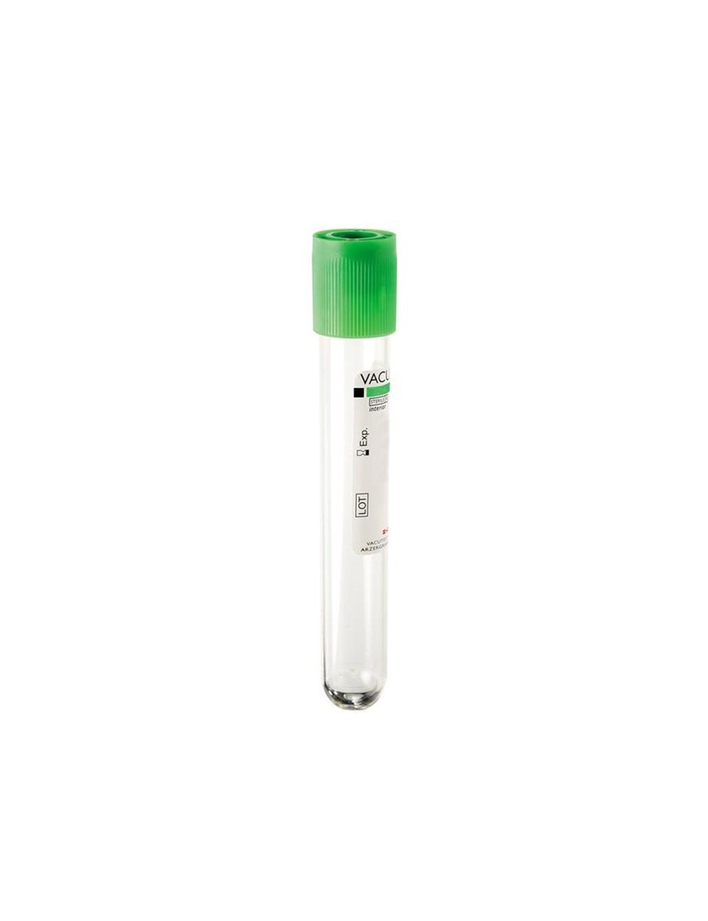 TUBE PRELEVEMENT VACUTEST 10ML HEPARINE LITHIUM (X 100)