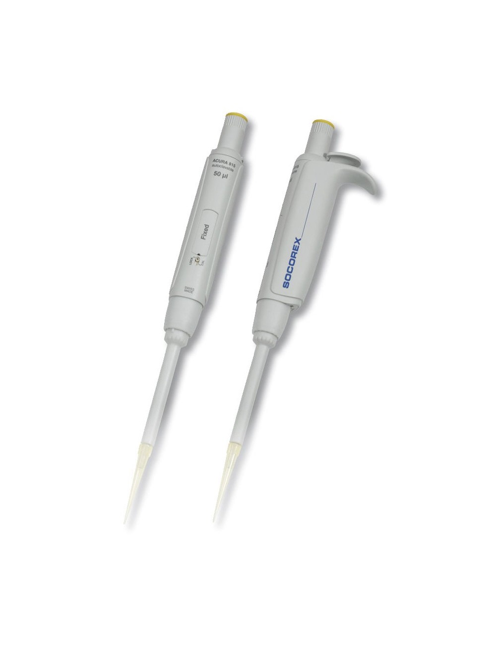 MICROPIPETTE SOCOREX ACURA VOLUME VARIABLE  0.5 - 10 µL