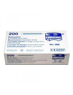 LANCETTE STERILE POINTE NORMALE (LES 200)