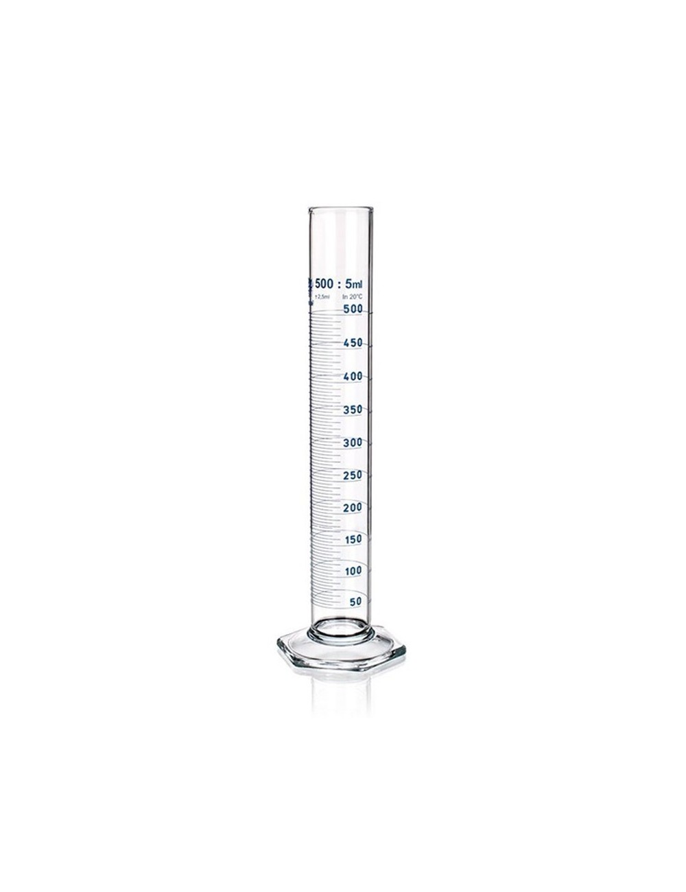 EPROUVETTE FORME HAUTE GRADUEE VERRE BORO 10 ML DIV.0,2 ML