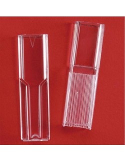 CUVE POUR SPECTROPHOTOMETRE PLASTIQUE MICRO 1,5ML (X 1000)