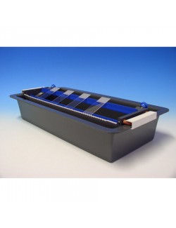 CUVETTE A COLORATION EN PLASTIQUE + PORTE LAMES