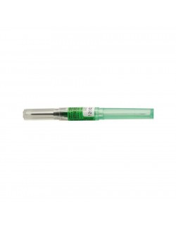 AIGUILLE MULTIPLE VACUTEST 21G 38 MM 8/10 VERT (X 100)