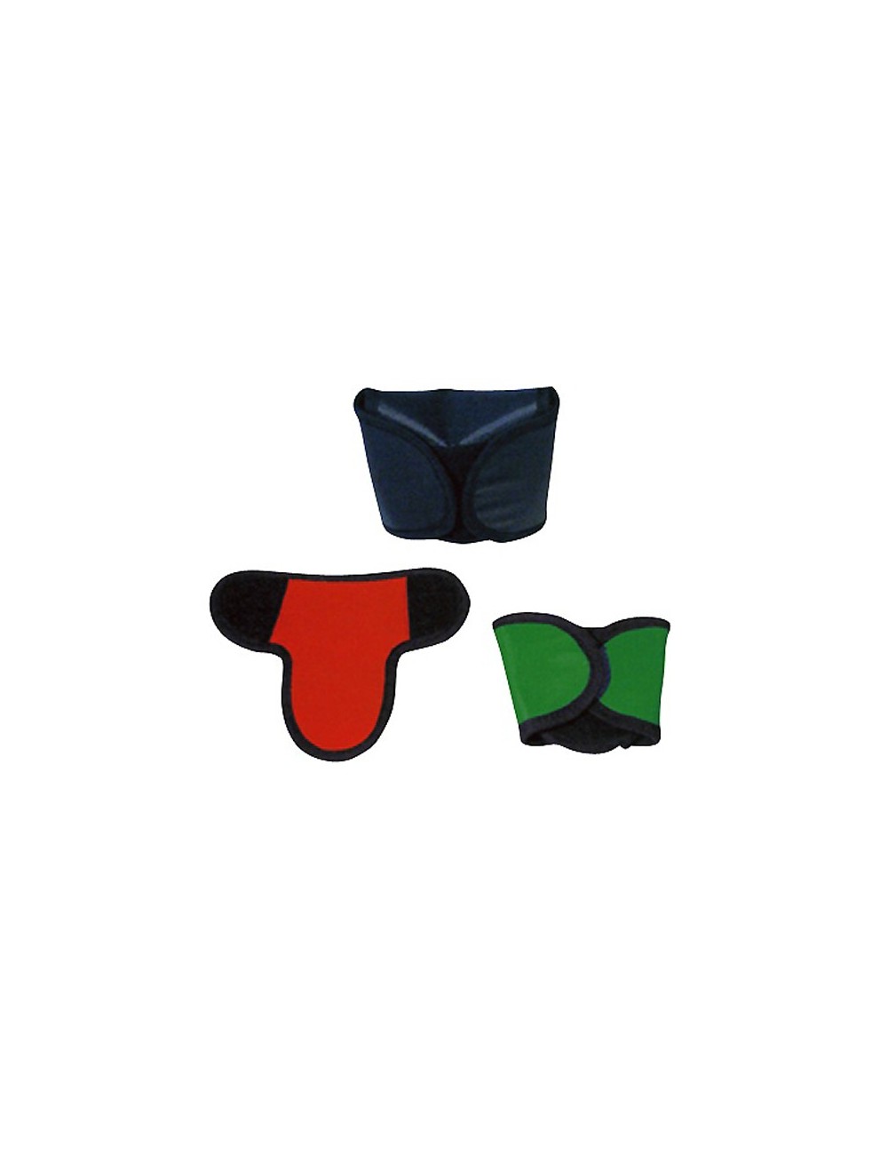 PROTEGE GONADE PB 1 MM, TAILLE LARGE, FERMETURE VELCRO