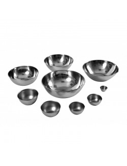 CUPULE INOX FOND PLAT D.60 MM X H.30 MM (0,06 L)