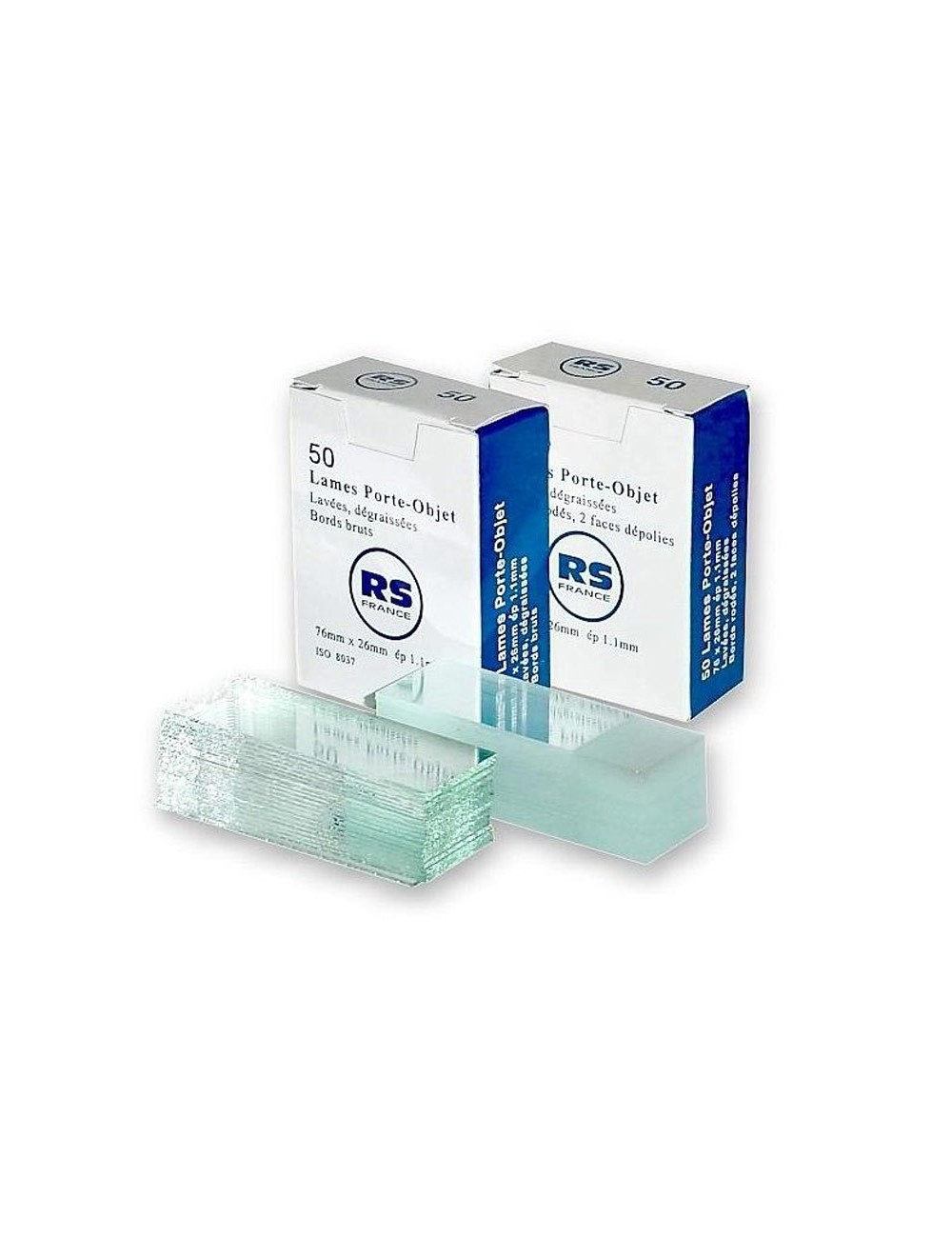 LAME PORTE OBJET 76X26MM BORD BRUT+BANDE 2CM (X 100)