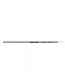 CRAYON GRAS BLANC POUR VERRE BRUN (X 12)