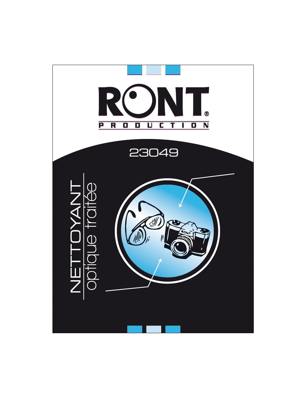 SERVIETTE IMPREGNEE NETTOYANT OPTIQUE (X 1000)