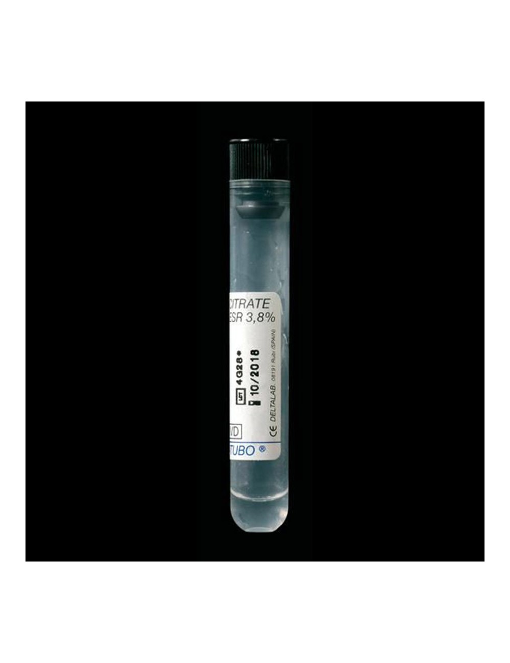 TUBE PRELEV.TRAD. PP 2ML CITRATE 3,8% VS (X 100)