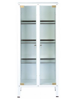 VITRINE A INSTRUMENTS 2 PORTES (75X37X164)