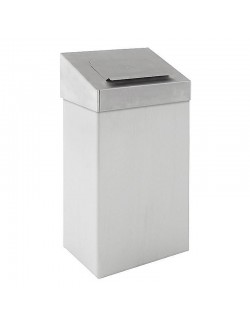 POUBELLE PLASTIQUE 50 L A PEDALE + COUVERCLE