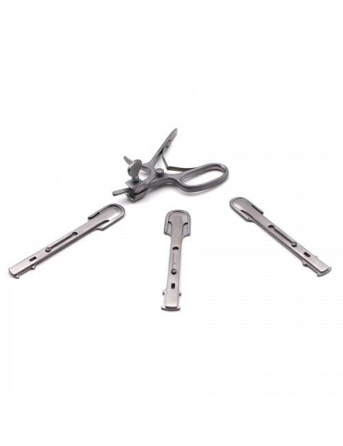 AMYGDALOTOME DE SLUDDER COMPLET + 3 LAMES 1/2 ET 3