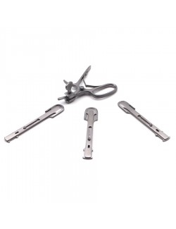 AMYGDALOTOME DE SLUDDER COMPLET + 3 LAMES 1/2 ET 3