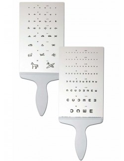 ECHELLE VISION DE PRES ILLETTRES ENFANTS(TESTS PARINAUD)