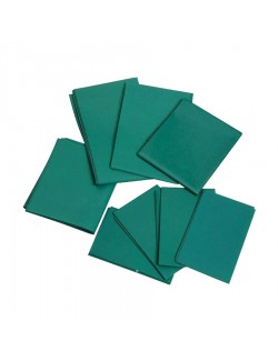 CHAMP NONTISSE ADHESIF STERILE + FILM PE 75X90CM (X 40)