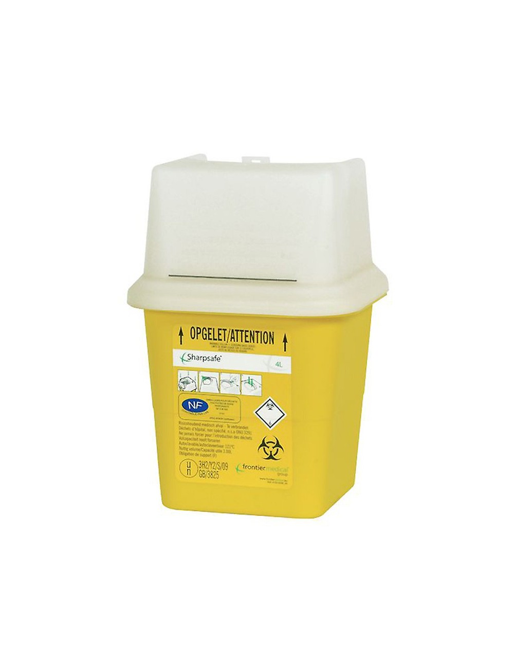 COLLECTEUR AIGUILLE 4 LITRES SHARPSAFE