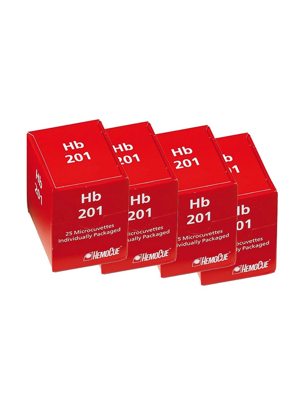 MICROCUVETTES POUR HEMOCUE GLUCOSE 201+ (BOITE 4 X 25)