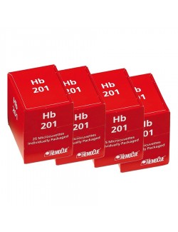MICROCUVETTES POUR HEMOCUE GLUCOSE 201+ (BOITE 4 X 25)