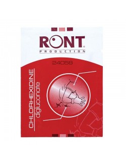 SERVIETTE IMPREGNEE CHLOREXIDINE DIGLUCONATE 2% (X 1000)