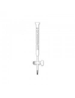 BURETTE MOHR ROBINET VERRE 50ML 1/10