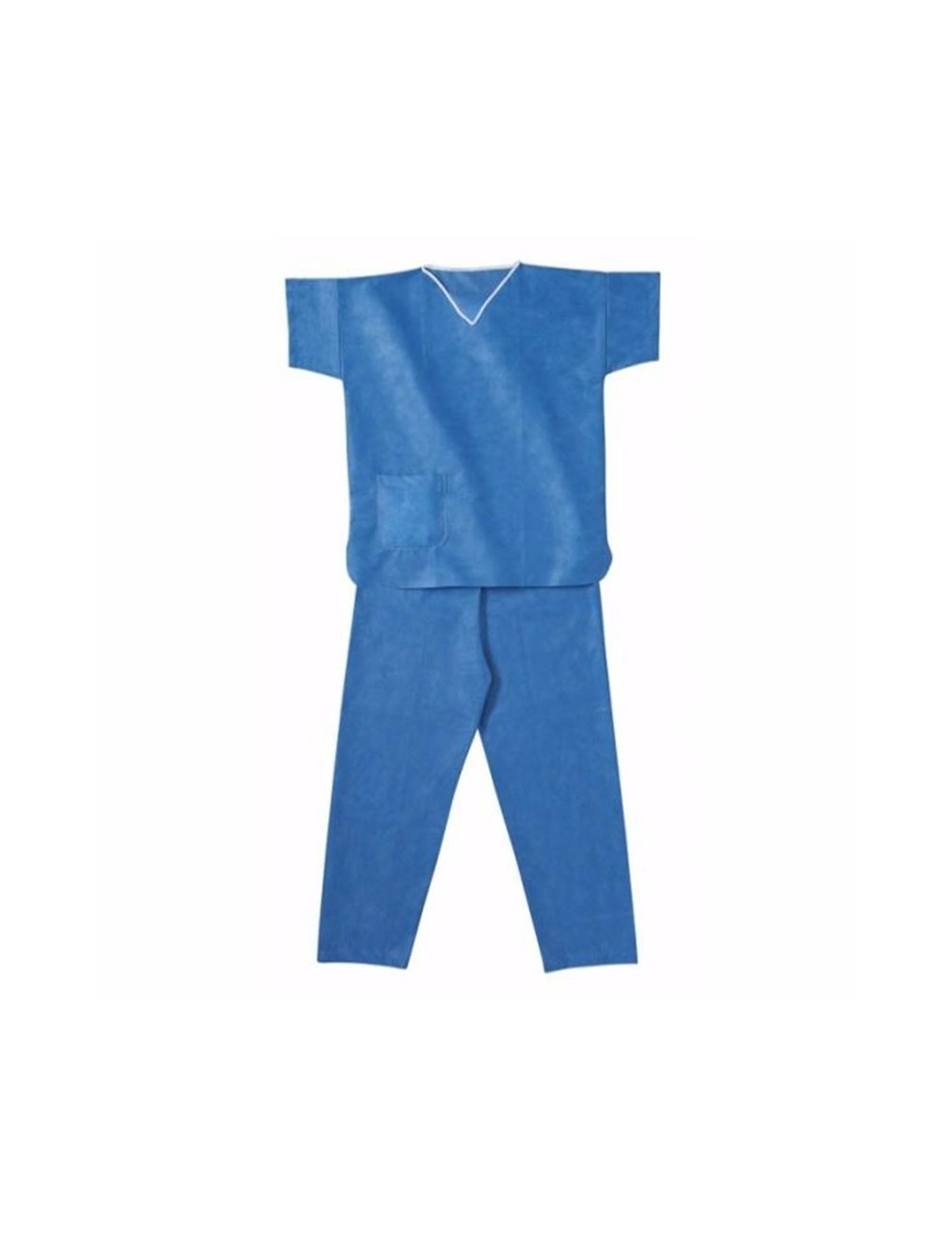 PYJAMA DE BLOC NON STERILE NONTISSE TAILLE XL BLEU (X 50)