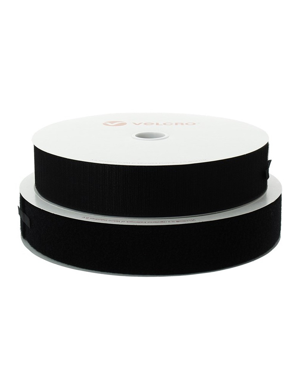 BANDE DE VELCRO ELASTIQUE 5 CM - ROULEAU DE 25M